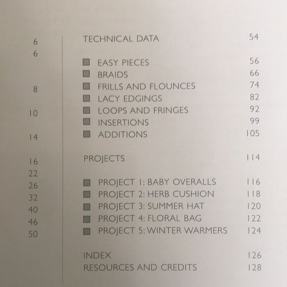 150 Knitted Trims Pattern Book by Lesley Stanford - Picture 16 of 16
